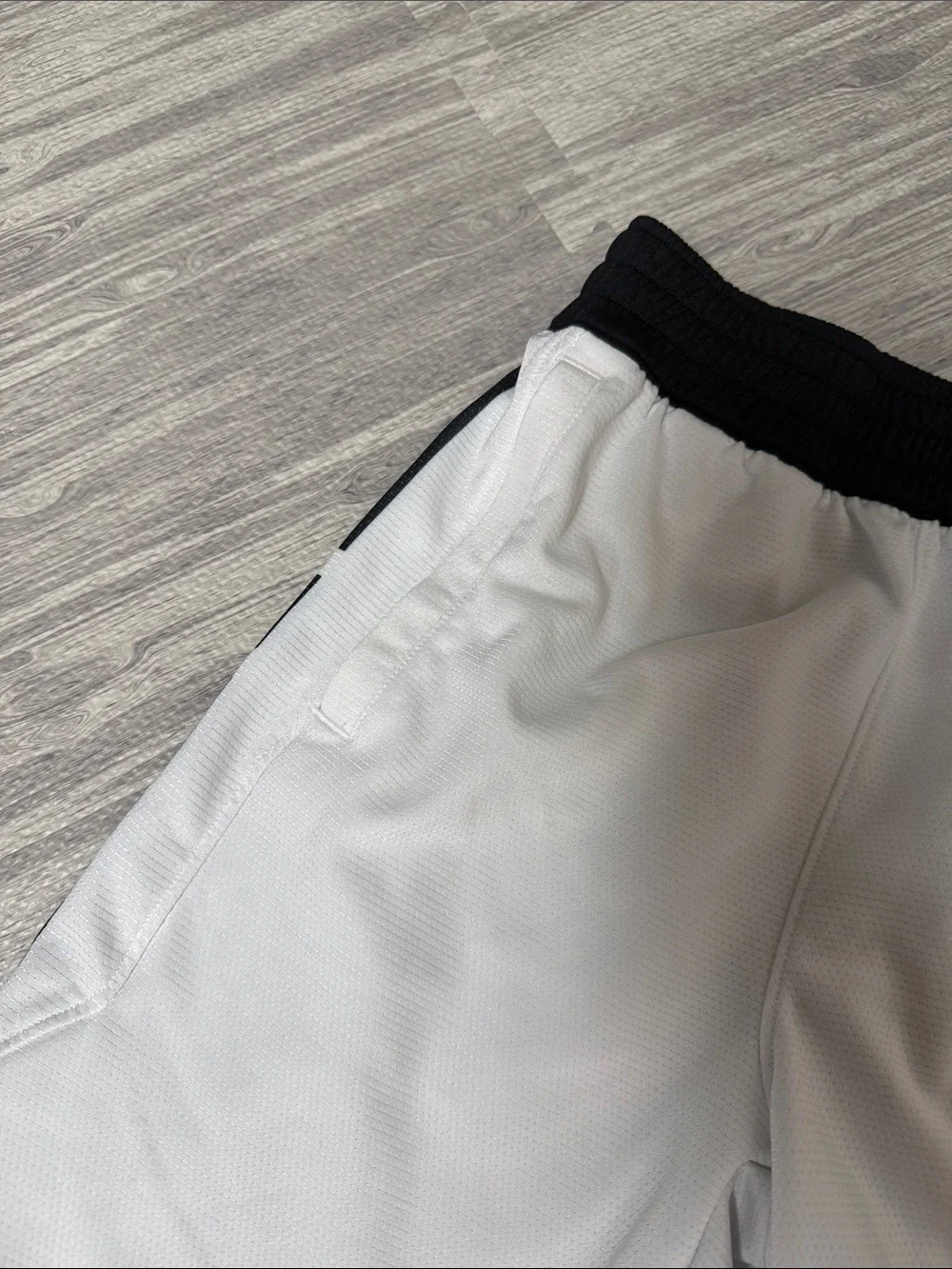 Nike white black